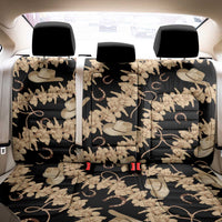 Vanuatu Cowboy Back Car Seat Cover Seamless Straw Hats Hibiscus LT14 - Polynesian Pride