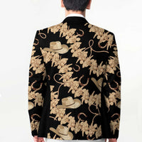 Vanuatu Cowboy Blazer Seamless Straw Hats Hibiscus - Polynesian Pride