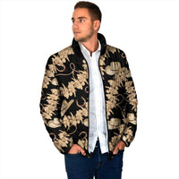 Vanuatu Cowboy Padded Jacket Seamless Straw Hats Hibiscus - Polynesian Pride