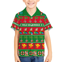 Personalised Hawaii Christmas Hawaiian Shirt Mele Kalikimaka LT14 - Polynesian Pride