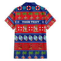 Personalised Guam Christmas Family Matching Long Sleeve Bodycon Dress and Hawaiian Shirt Felis Pasgua LT14 - Polynesian Pride