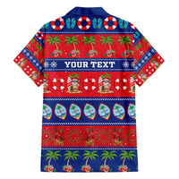 Personalised Guam Christmas Family Matching Puletasi Dress and Hawaiian Shirt Felis Pasgua LT14 - Polynesian Pride