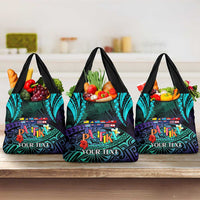 Personalised Pasifika Festival Auckland Grocery Bag Pacific Islands Polynesian Pattern