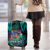 Personalised Pasifika Festival Auckland Luggage Cover 2024 Pacific Islands Polynesian Pattern LT14 - Polynesian Pride
