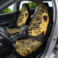 Polynesia Bone Cancer Awareness Car Seat Cover Fight Warriors