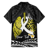 Personalised Polynesia World Lung Cancer Day Hawaiian Shirt Faith Hope Love LT14 - Polynesian Pride