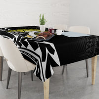 Polynesia World Lung Cancer Day Tablecloth Faith Hope Love LT14 - Polynesian Pride