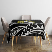Polynesia World Lung Cancer Day Tablecloth Faith Hope Love LT14 - Polynesian Pride