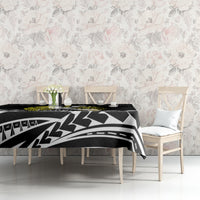 Polynesia World Lung Cancer Day Tablecloth Faith Hope Love LT14 - Polynesian Pride