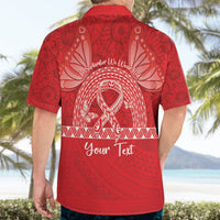 Personalised In September We Wear Red Hawaiian Shirt Polynesia Blood Cancer Awareness LT14 - Polynesian Pride