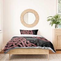 New Zealand Mangopare Tamanako Bedding Set Aotearoa Maori