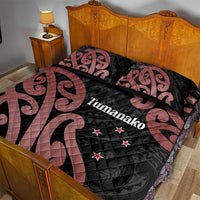 New Zealand Mangopare Tamanako Quilt Bed Set Aotearoa Maori