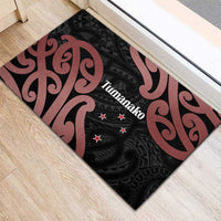New Zealand Mangopare Tamanako Rubber Doormat Aotearoa Maori
