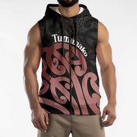 New Zealand Mangopare Tamanako Sleeveless Zip Hoodie Aotearoa Maori - Polynesian Pride