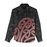 New Zealand Mangopare Tamanako Women Casual Shirt Aotearoa Maori