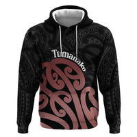 New Zealand Mangopare Tamanako Zip Hoodie Aotearoa Maori