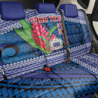 Custom Samoa Rugby Back Car Seat Cover 2024 Go Champions Samoan Gingers LT14 - Polynesian Pride