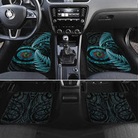 New Zealand Archery Car Mats Aotearoa Silver Fern Maori - Polynesian Pride