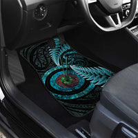 New Zealand Archery Car Mats Aotearoa Silver Fern Maori - Polynesian Pride