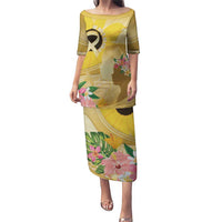 Polynesia Childhood Cancer Awareness Puletasi Be Bold Go Gold Polynesian Art