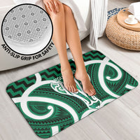 Aotearoa Atua Tangaroa Personalised Bathroom Set God Of The Sea Maori Whale Tail Green