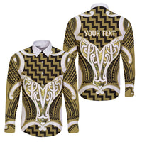 Aotearoa Atua Tangaroa Personalised Family Matching Summer Maxi Dress and Hawaiian Shirt God Of The Sea Maori Whale Tail Yellow