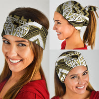 Aotearoa Atua Tangaroa Personalised Neck Gaiter God Of The Sea Maori Whale Tail Yellow