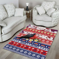 Kiribati Christmas Area Rug Frigatebird Santa Tekeraoi n te Kiritimati - Polynesian Pride