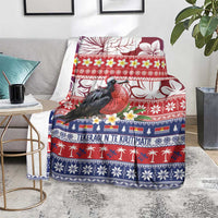 Kiribati Christmas Blanket Frigatebird Santa Tekeraoi n te Kiritimati - Polynesian Pride