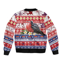 Kiribati Christmas Bomber Jacket Frigatebird Santa Tekeraoi n te Kiritimati - Polynesian Pride