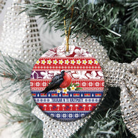 Kiribati Christmas Ceramic Ornament Frigatebird Santa Tekeraoi n te Kiritimati - Polynesian Pride