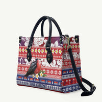 Kiribati Christmas Leather Bag Frigatebird Santa Tekeraoi n te Kiritimati - Polynesian Pride