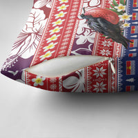 Kiribati Christmas Pillow Cover Frigatebird Santa Tekeraoi n te Kiritimati LT14 - Polynesian Pride