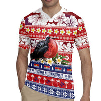 Kiribati Christmas Rugby Jersey Frigatebird Santa Tekeraoi n te Kiritimati LT14 - Polynesian Pride