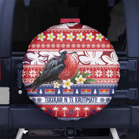 Kiribati Christmas Spare Tire Cover Frigatebird Santa Tekeraoi n te Kiritimati - Polynesian Pride
