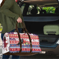 Kiribati Christmas Travel Bag Frigatebird Santa Tekeraoi n te Kiritimati - Polynesian Pride