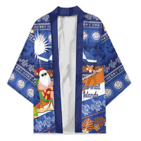 Marshall Islands Christmas Kimono Beachy Santa Monono ilo raaneoan Nejin - Polynesian Pride