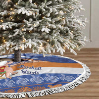Marshall Islands Christmas Tree Skirt Beachy Santa Monono ilo raaneoan Nejin - Polynesian Pride