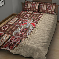 Samoa Tapau Quilt Bed Set Samoan Siapo Pattern LT14 - Polynesian Pride
