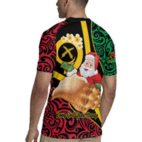 Vanuatu Christmas Rugby Jersey Vanuatuan Conch Shell - Meri Krismas!