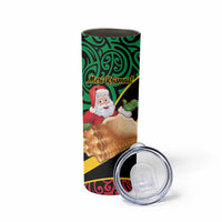 Vanuatu Christmas Skinny Tumbler Vanuatuan Conch Shell - Meri Krismas!