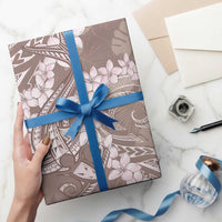 Polynesia Hammerhead Shark Tattoo With Plumeria Lei Wrapping Paper - Polynesian Pride