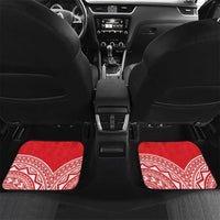 Personalised Taiwan Billiards Car Mats Eight-ball Pool Polynesia Tattoo - Polynesian Pride