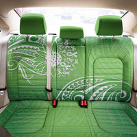 Polynesia Depression Awareness Back Car Seat Cover Sunflower Green Ribbons Polynesian Tattoo