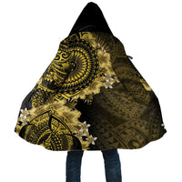 Vanuatu Cloak Hibisus Polynesian Pattern Gold - Polynesian Pride