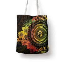 Vanuatu Tote Bag Hibisus Polynesian Pattern Reggae - Polynesian Pride