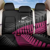 New Zealand Silver Fern Rugby Custom Back Car Seat Cover 2025 All Black Go Champions - Polynesian Pride