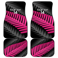 New Zealand Silver Fern Rugby Custom Car Mats 2025 All Black Go Champions LT14 - Polynesian Pride