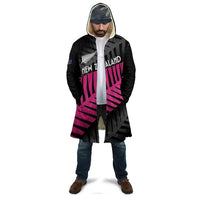 New Zealand Silver Fern Rugby Custom Cloak 2025 All Black Go Champions LT14 - Polynesian Pride