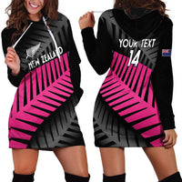 New Zealand Silver Fern Rugby Custom Hoodie Dress 2025 All Black Go Champions - Polynesian Pride